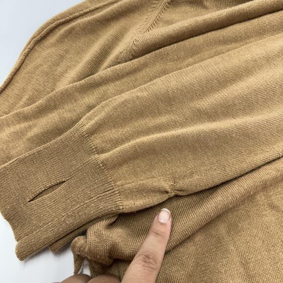 KF/Kaufman Franco Sweater Womens Medium Turtleneck Mixed Media‎ Layered Pullover - Picture 9 of 9